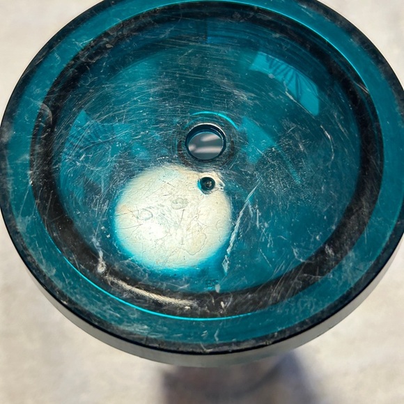 Starbucks Tumbler Metallic Tropical Leaves Aloha Cold Cup 24 oz 2017 - Picture 6 of 6